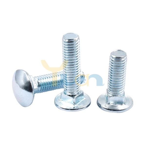 Carriage Bolt, Round Head Square Neck