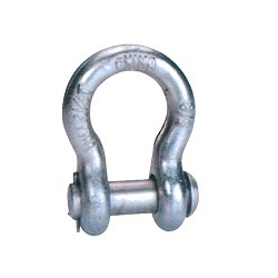 Round Pin Bow Shackle US Type Drop Forged